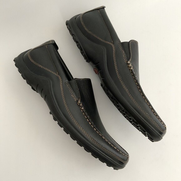 Cole Haan Loafers Men Size 10.5M Black Tucker Leather Slip-on Shoe India - Picture 5 of 13